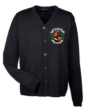 Load image into Gallery viewer, EMBROIDERED V-NECK CARDIGAN-Pre-order-7-10 DAYS FOR  DELIVERY
