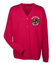 Load image into Gallery viewer, EMBROIDERED V-NECK CARDIGAN-Pre-order-7-10 DAYS FOR  DELIVERY
